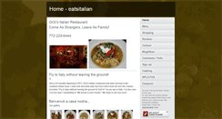 Desktop Screenshot of gigisitalian.com
